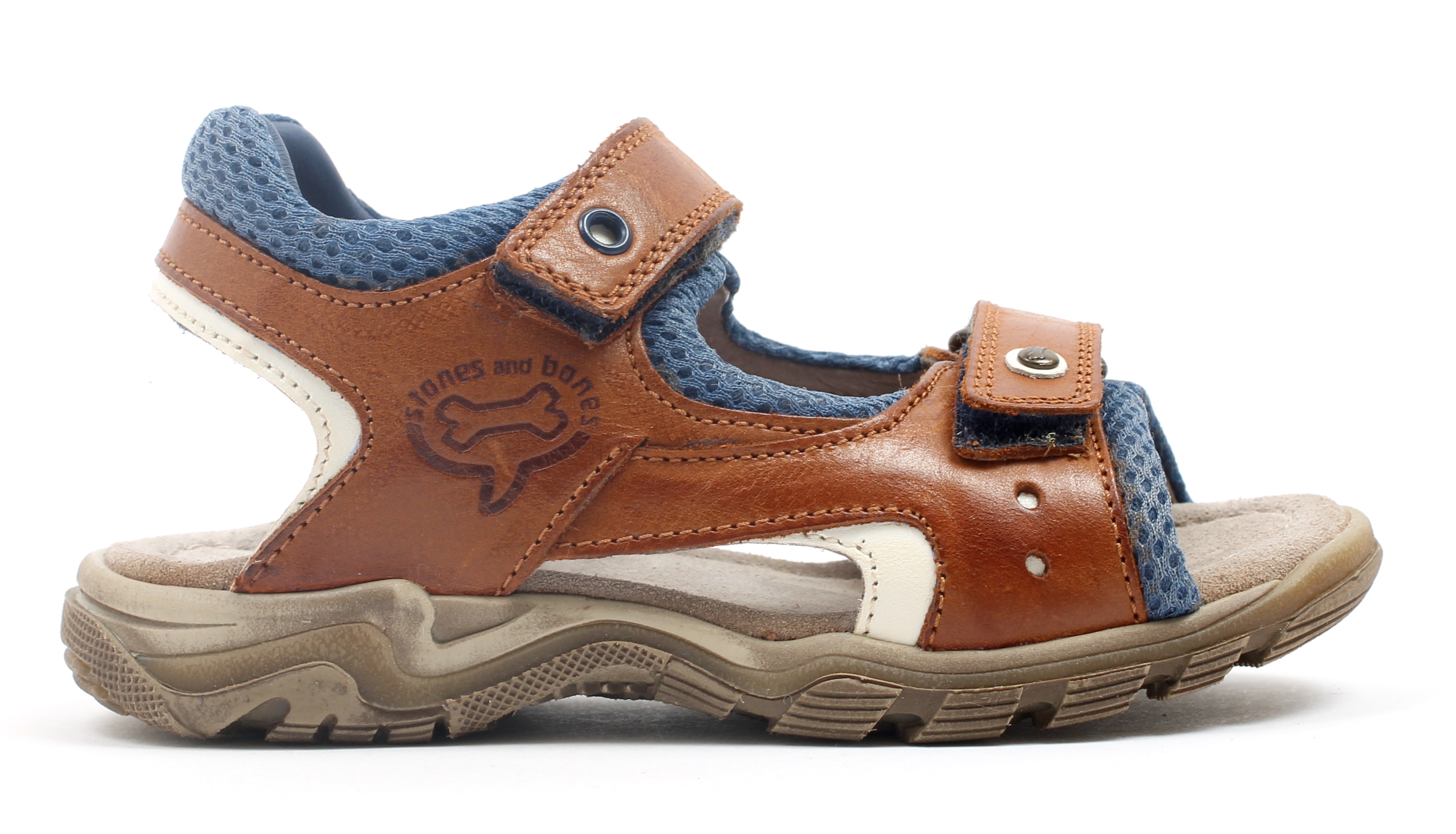 Stones and Bones sandaal - cognac (maat 26-40)