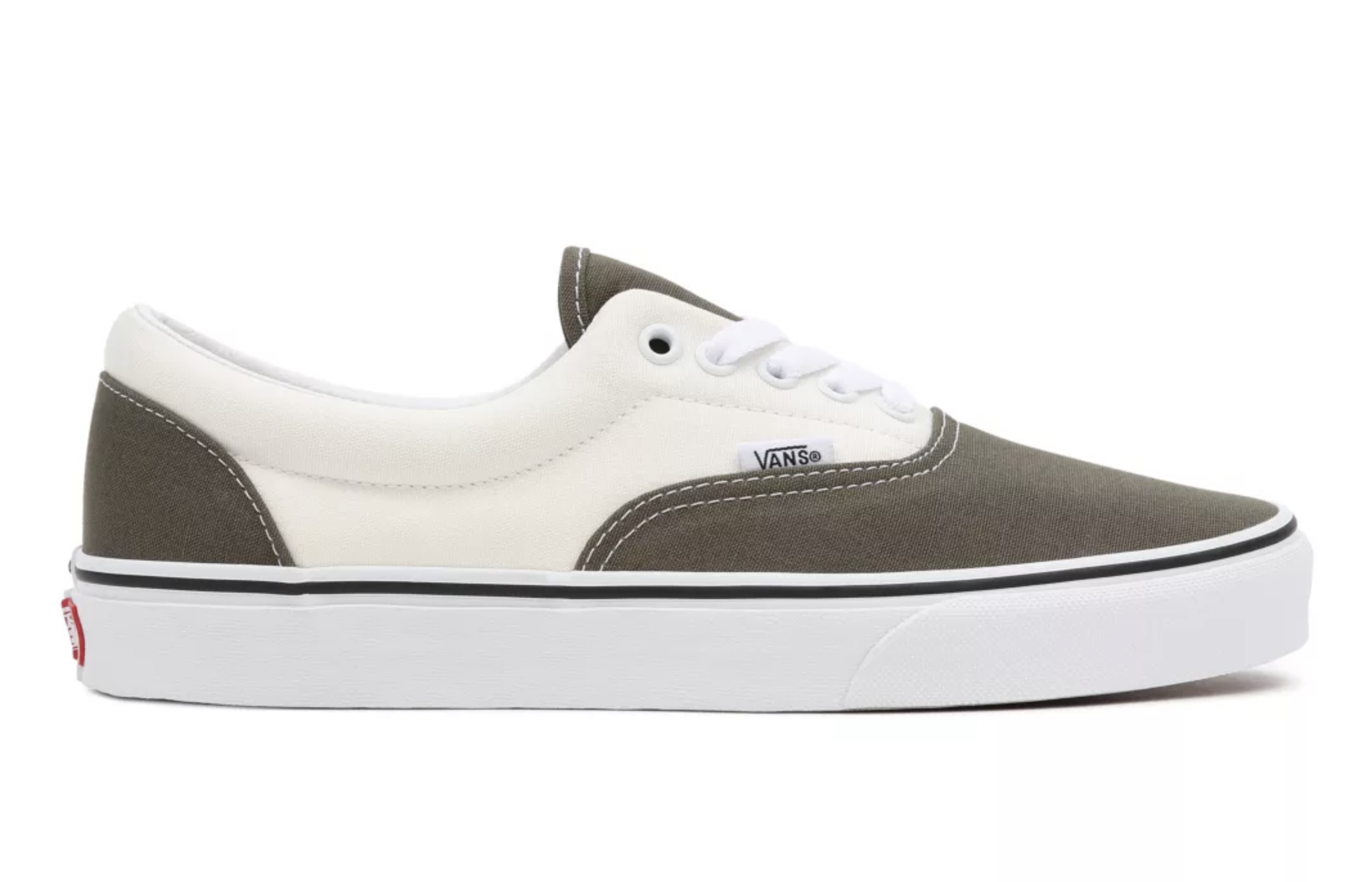 Vans sneaker - kaki wit (maat 35-42) | Hippeschoentjes
