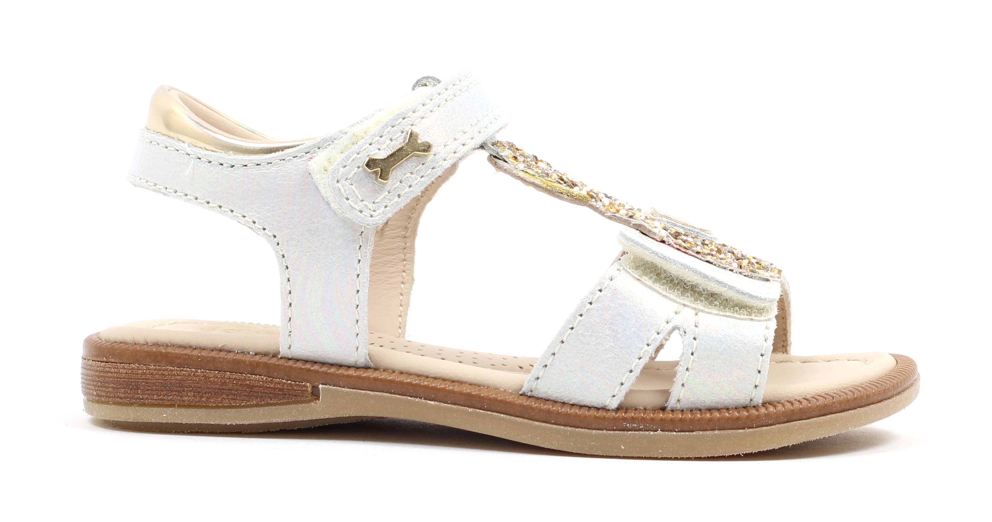 Stones and Bones sandaal - zwaan champagne (maat 25-35)