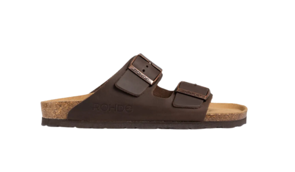 Rohde slipper bruin maat 36 42 Hippeschoentjes