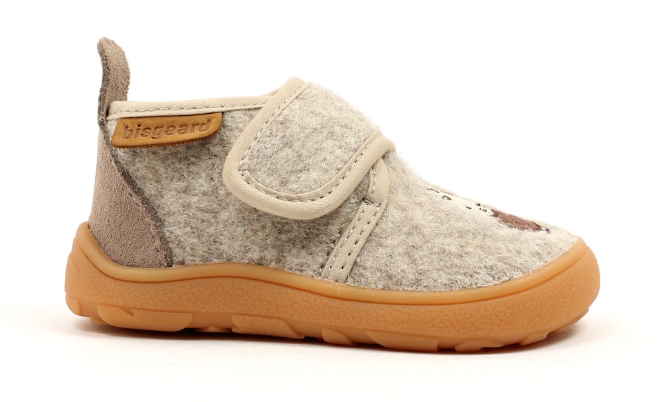 Bisgaard barefoot pantoffel nijntje beige (maat 19-26)