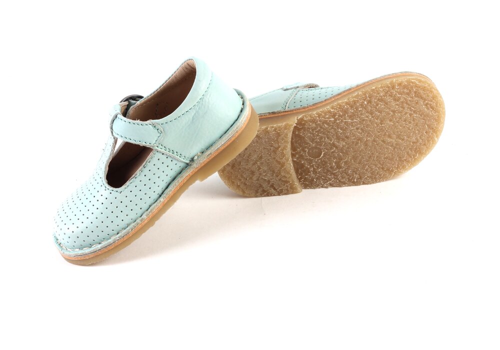 Petasil ballerina t-bandje - muntblauw (maat 21-34)