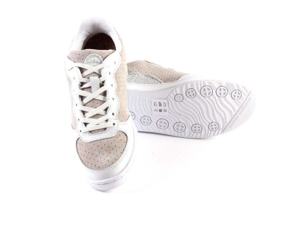 Woden sneakers - wit (maat 37-41) | Hippeschoentjes