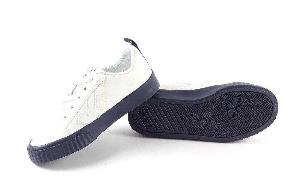 Hummel sneakers wit navy 30-36) | Hippeschoentjes