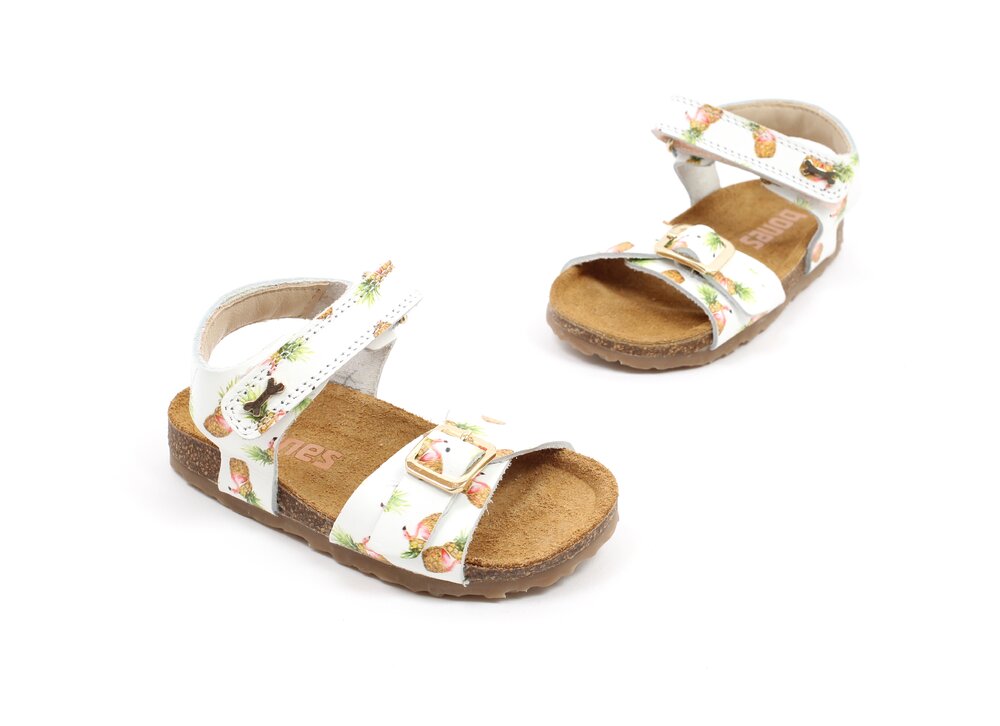 Stones and Bones sandaal - ananas wit (maat 24-36)