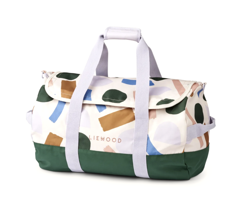 Liewood travel bag paint stroke sandy Hippeschoentjes