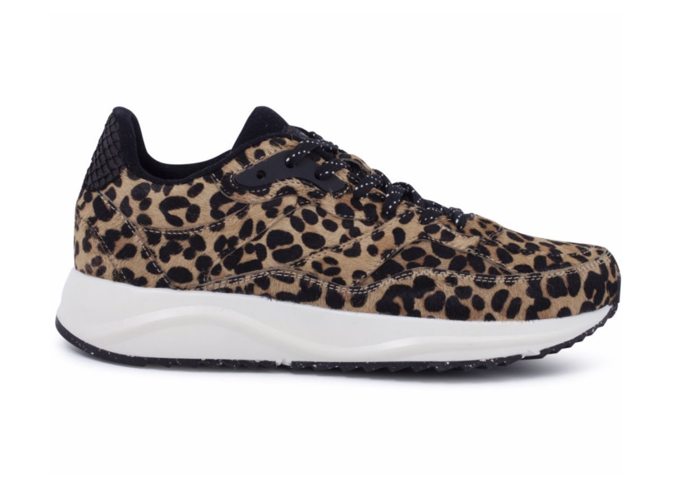 Woden sneakers - leopard (maat Hippeschoentjes