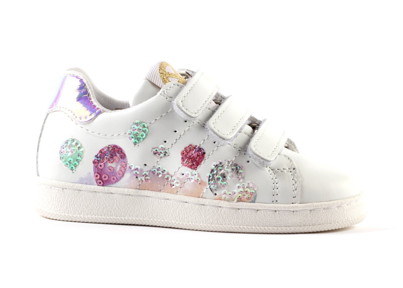 Kipling sneakers - ballonnen wit (maat 24-34)