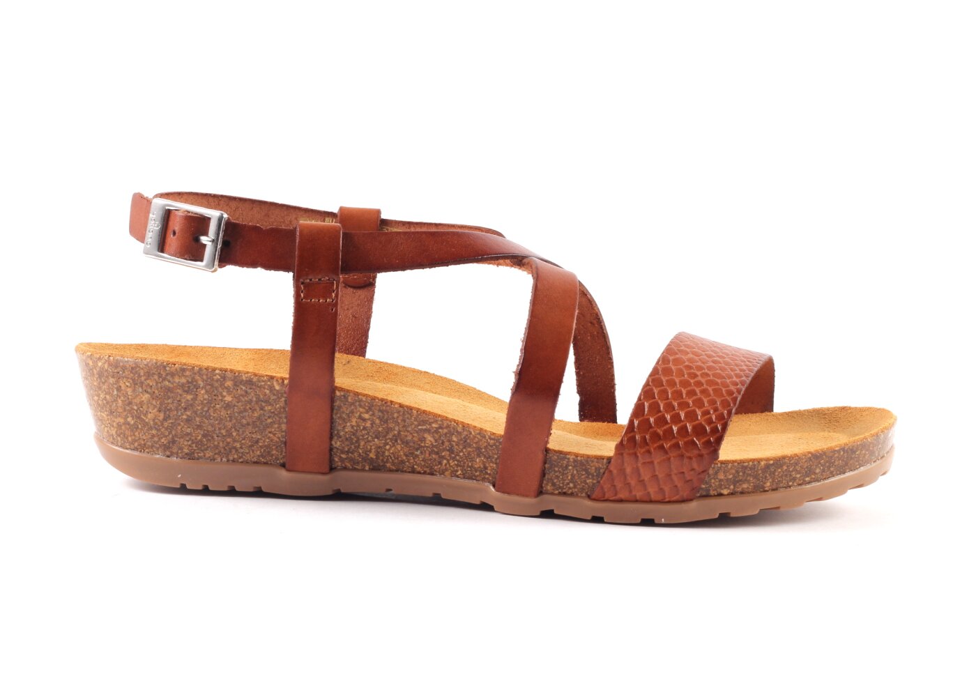 Yokono sandaal - cognac online kopen in de webshop van Paris Londres |  CADIZ 014