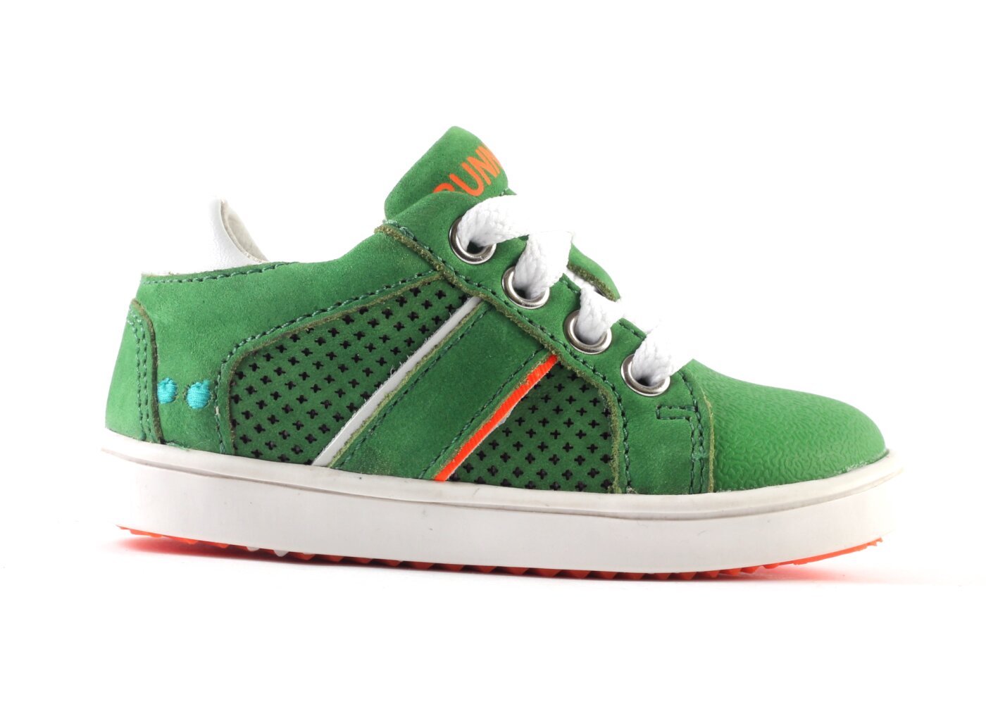 Bunnies sneakers - groen (maat 20-27) | Hippeschoentjes
