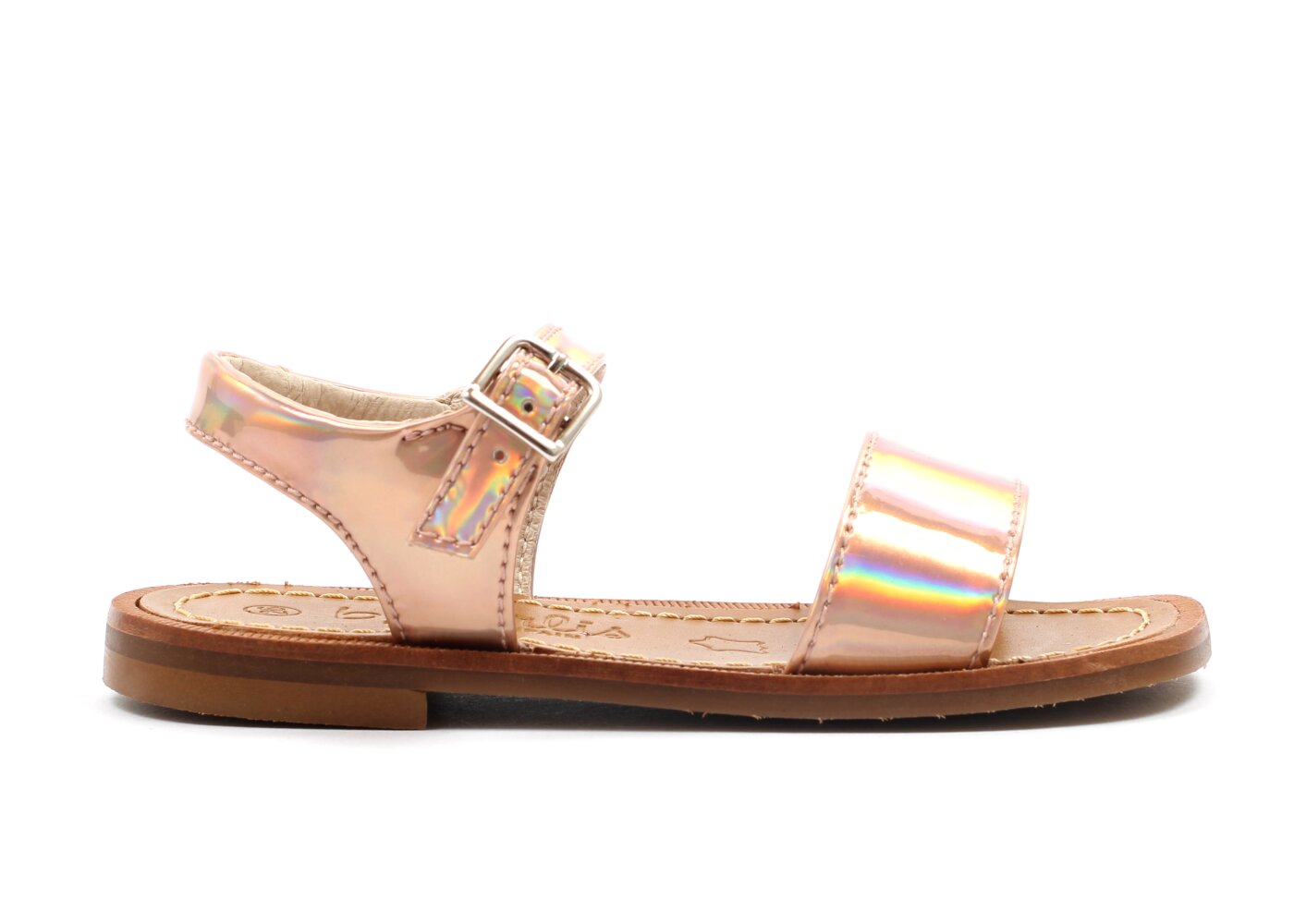 Beberlis sandalen - rosé (maat 26-36) | Hippeschoentjes