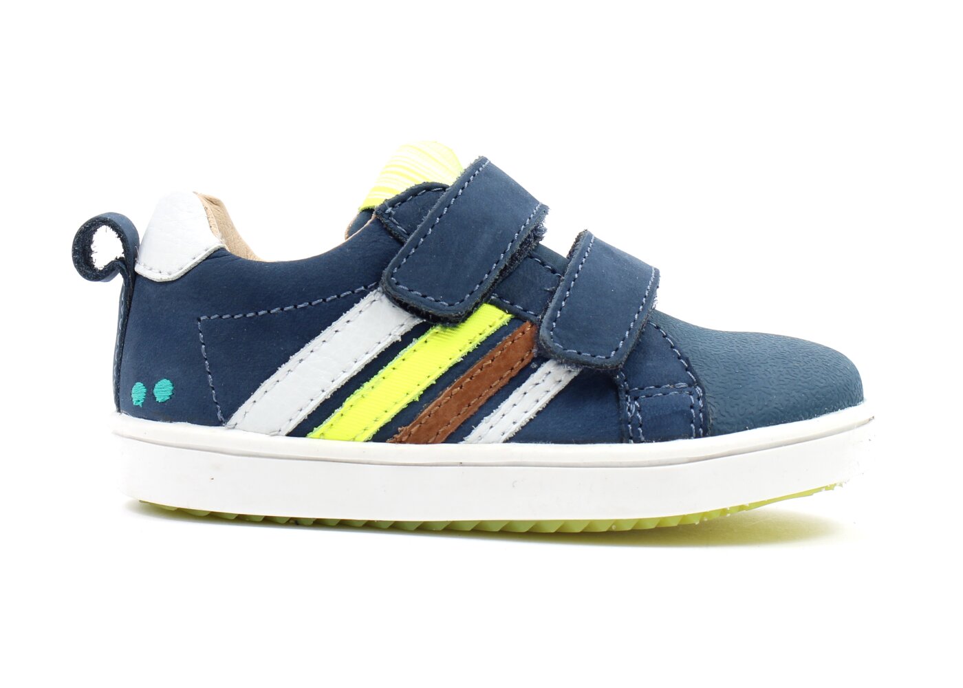 81 Bunnies jr. sneakers wit zebra - Vermeulen Modeschoenen Dongen