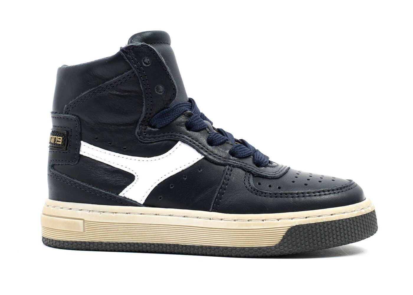 Hip basketters - navy (maat 26 -41) | Hippeschoentjes
