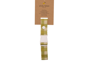 Sticky lemon chest strap, color blocking green