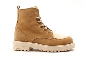 Beberlis veterlaarsje, sand teddy (maat 25-38)