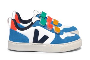 Veja sneakers V10, multi blauw(maat 23-35)