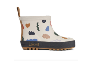 Liewood regenlaars warmgevoerd, Multicolor (maat 22-26)
