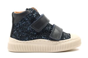 Nörvik basketter, blauw glitter (maat 24-35)