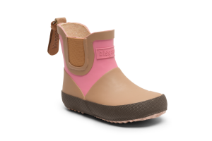 Bisgaard regenlaarsje, roze/camel (maat 20-27)