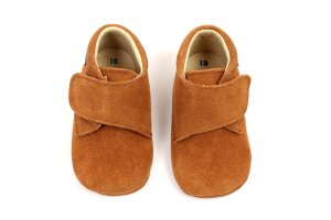 Stabifoot babyschoentje, cognac (maat 18-22)