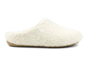 Kavat Djura pantoffel, fluffy wit (maat 36-45)