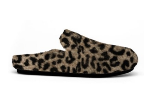 Freedom Moses pantoffel, leopard (maat 30-42)