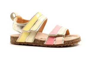 Ocra sandaaltjes, multicolor pastel (maat 24-33)