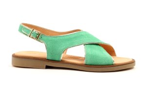 Ocra sandaal, groen (maat 34-42)