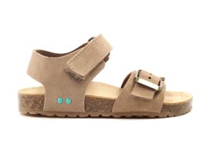 Bunnies sandalen, taupe (maat 24-35)