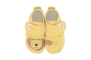 Living Kitzbühel pantoffel, leeuw geel  (maat 20-26)