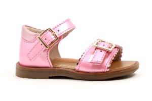 Beberlis sandaaltjes, lak roze (maat 19-25)