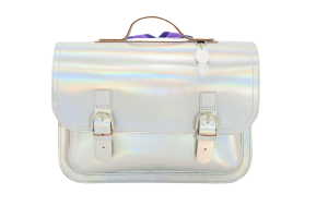 Own Stuff boekentas, lagere school zilver