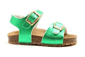 Chili sandalen, metallic groen (maat 21-35)