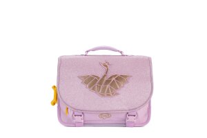 Stones and Bones boekentas, Lagere school Lily Geo swan mauve