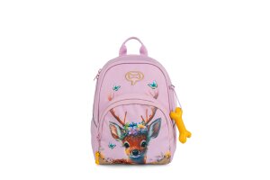 Stones and Bones rugzakje, Kleuterschool Laurel Fairy fawn mauve