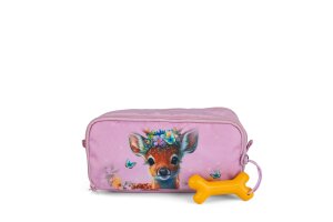 Stones and Bones pennenzak, Rowan Fairy fawn mauve