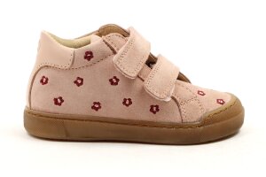 Falcotto basketters, bloemetjes roze (maat 24-30)