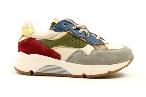 Ocra runners, wit multicolor (maat 27-42)