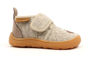 Bisgaard barefoot pantoffel, nijntje beige  (maat 19-26)