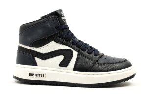 Hip basketters, zwart/blauw (maat 29-41)