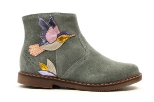 Pom d'Api kort laarsje, colibri munt (maat 24-34)