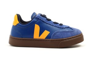 Veja sneakers volley, cobalt/geel (maat 23-35)