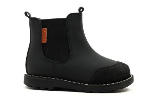 Kavat korte laars, zwart (maat 26-31)