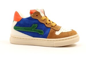 Rondinella baskettertjes, multicolor cobalt (maat 21-26)