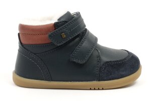 Bobux velcroschoen, warmgevoerd navy (maat 22-25)