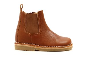 Petasil kort laarsje, cognac (maat 22-38)