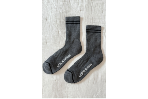 Le bon shoppe sokken, charchoal  (36 - 41)