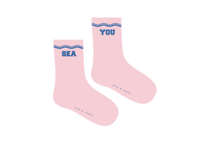 Elle and Rapha sokken, Sea you (maat 19/22-37/41)