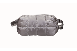 Tinne + Mia belt bag greige gold, Cilou puffy belt bag