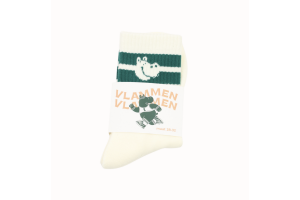 Hippe sokken VLAMMEN, t.v.v. De Warmste week  (maat 23/27-42/48)